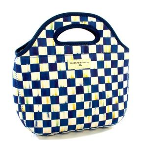 Mackenzie Childs Royal Check Lunch Tote